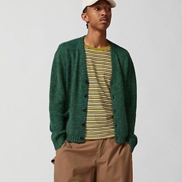 Urban‎ Outfitters Cabin Cardigan in Green Small NWT in packaging - Picture 1 of 6